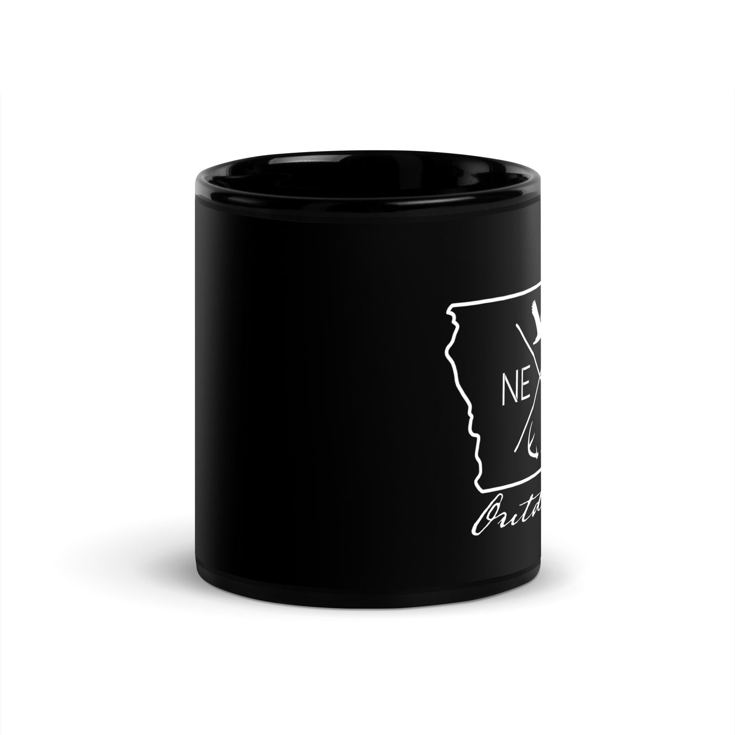 Black Glossy Mug