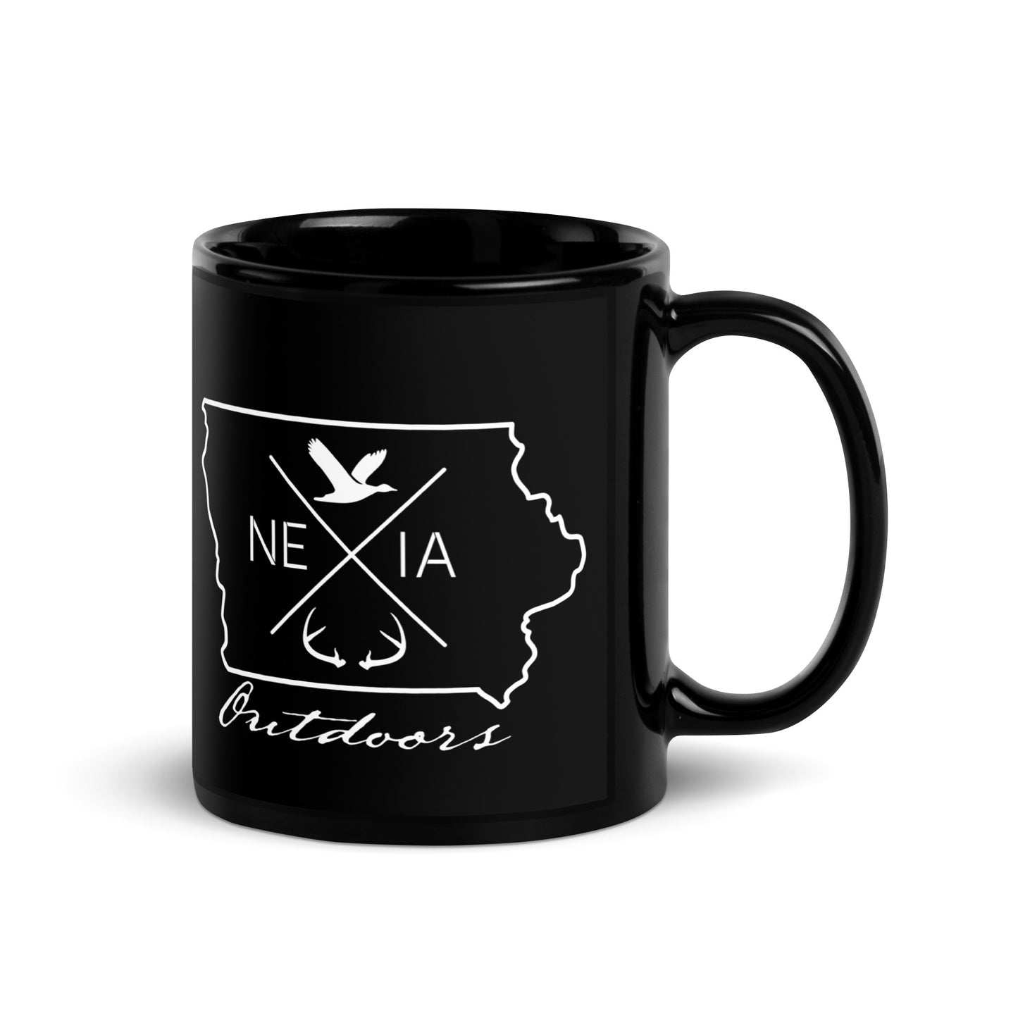 Black Glossy Mug