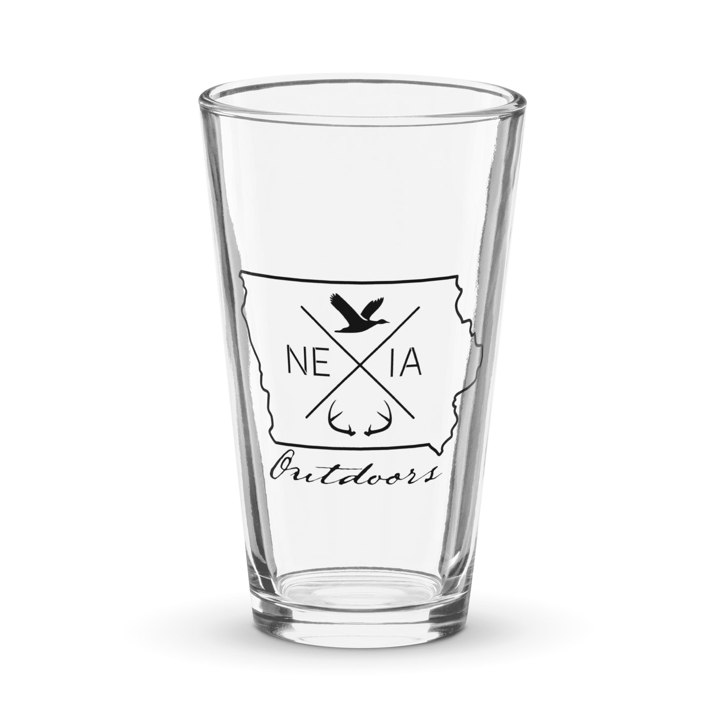 Shaker pint glass